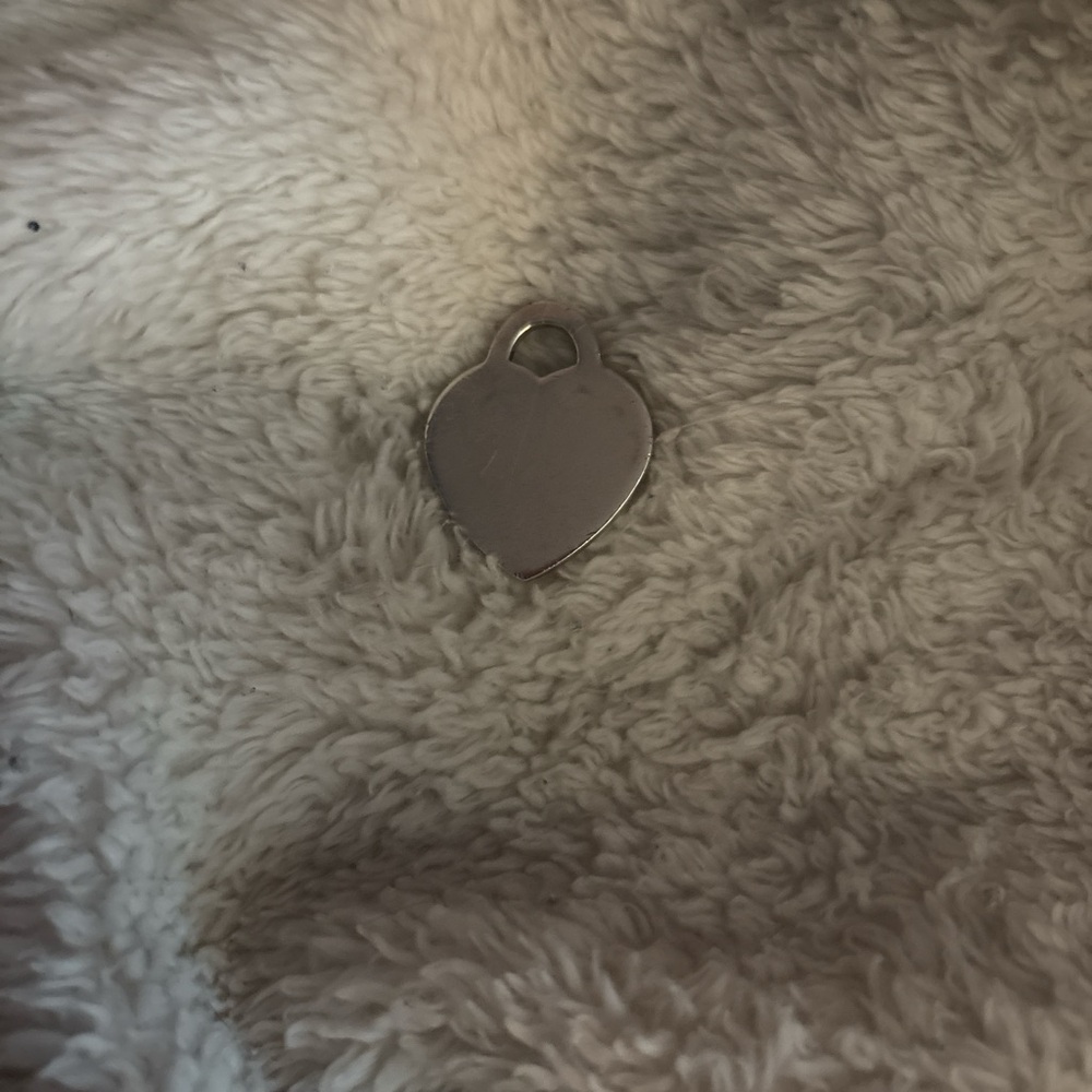 Large tiffany & co heart pendant